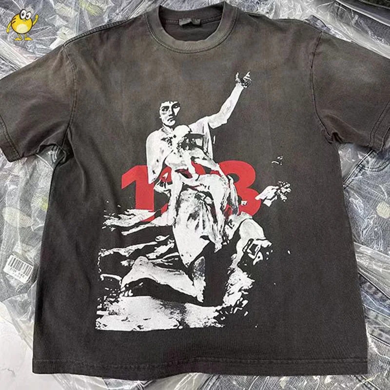 Men Woman Oversized Streetwear High Quality RRR-123 Short Sleeve T Shirt Summer Tops Tee Cotton O-Neck Washed Grey
Men Woman Oversized Streetwear High Quality RRR-123 Short Sleeve T Shirt Summer Tops Tee Cotton O-Neck Washed Grey