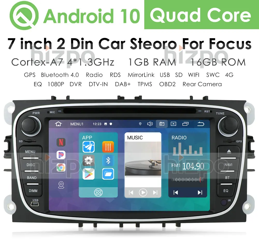 For Ford Focus 2 Mondeo S-MAX C-MAX Galaxy Transit Kuga Android Car Radio DVD Multimedia Player GPS Navigation Stereo 2Din dsp
For Ford Focus 2 Mondeo S-MAX C-MAX Galaxy Transit Kuga Android Car Radio DVD Multimedia Player GPS Navigation Stereo 2Din dsp