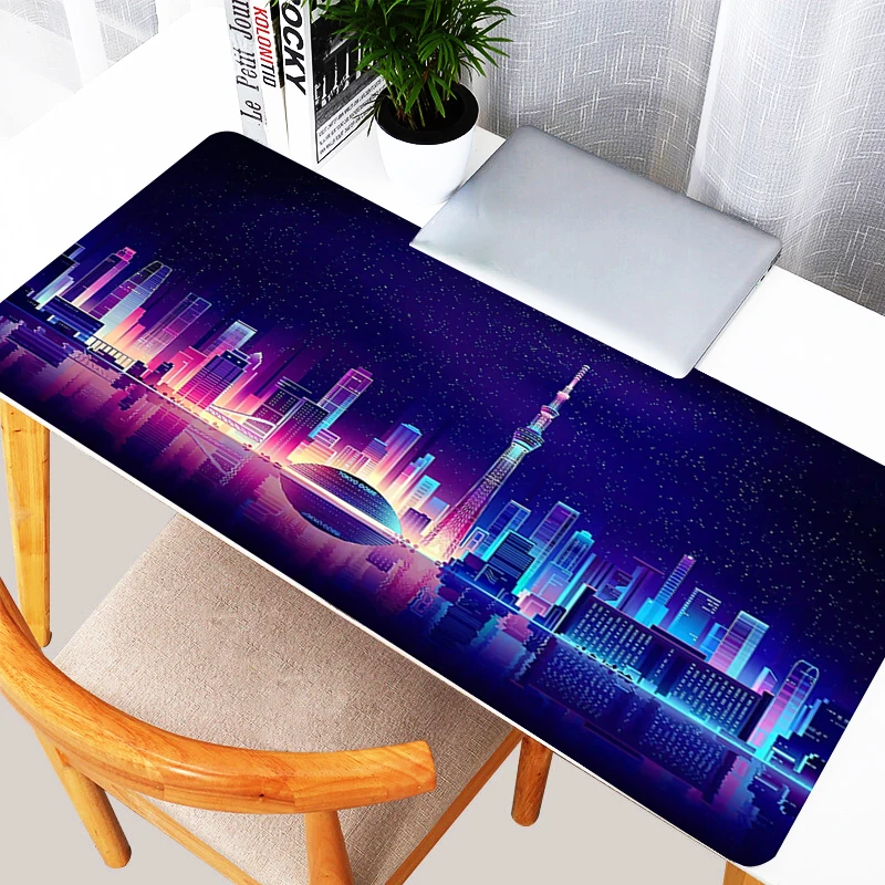 Mouse Pad Office PC Anime Neon Night City Desk Mat Laptop Srars Gamer Cabnet Mousepad XXL Gaming Accessories Purple Keyboard Rug
Mouse Pad Office PC Anime Neon Night City Desk Mat Laptop Srars Gamer Cabnet Mousepad XXL Gaming Accessories Purple Keyboard Rug
