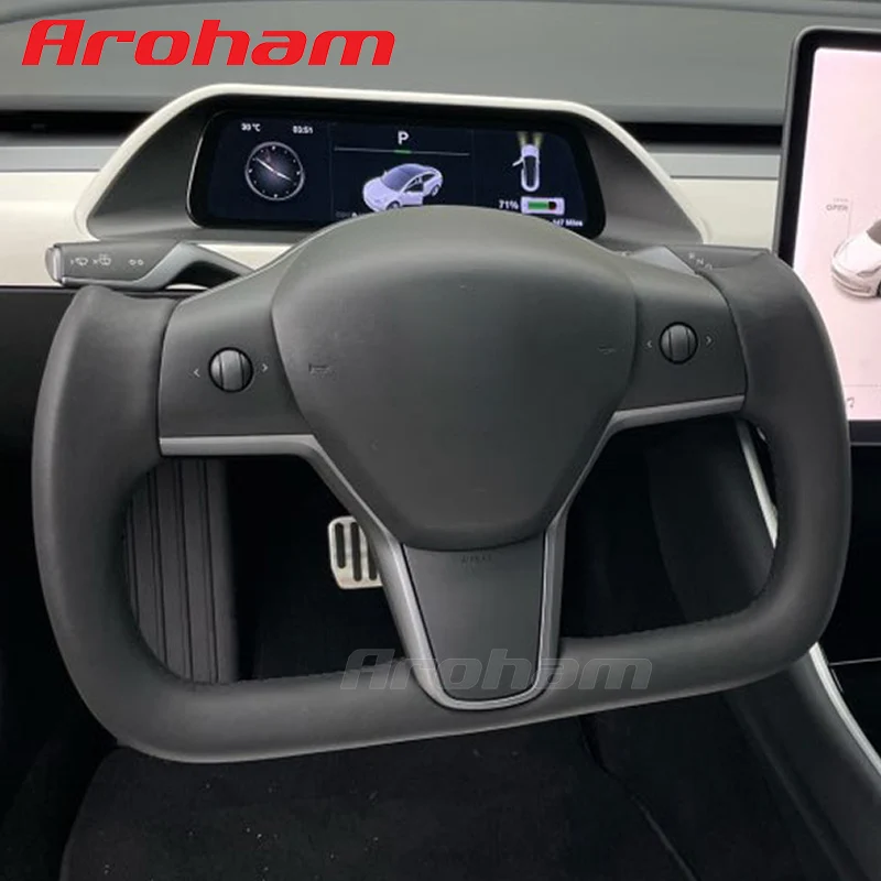 Aroham Yoke Отопление рулевого колеса или нет отопления для Tesla модель Y Модель 3 2017-2022
Aroham Yoke Отопление рулевого колеса или нет отопления для Tesla модель Y Модель 3 2017-2022