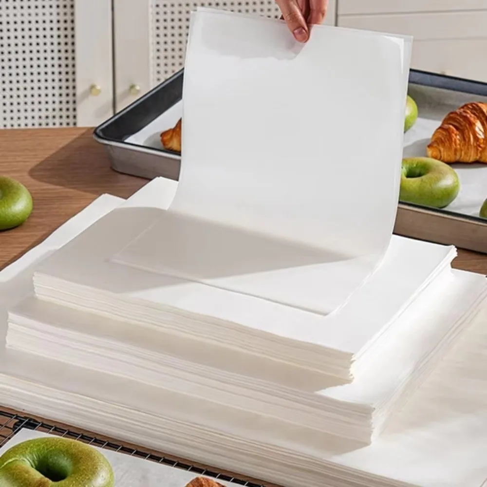200Pcs Heat-resistant Baking Paper Waterproof Non-stick Parchment Paper White Disposable Oil-proof Paper Bread Making
200Pcs Heat-resistant Baking Paper Waterproof Non-stick Parchment Paper White Disposable Oil-proof Paper Bread Making