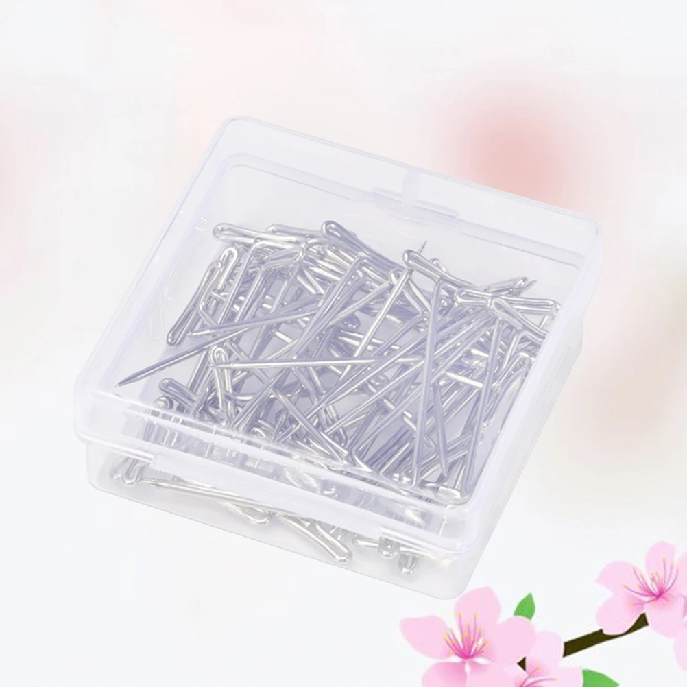 50pcs 38mm Making Set Stainless Steel T with Plastic Box for Wigs Sewing Blocking and Knitting
50pcs 38mm Making Set Stainless Steel T with Plastic Box for Wigs Sewing Blocking and Knitting