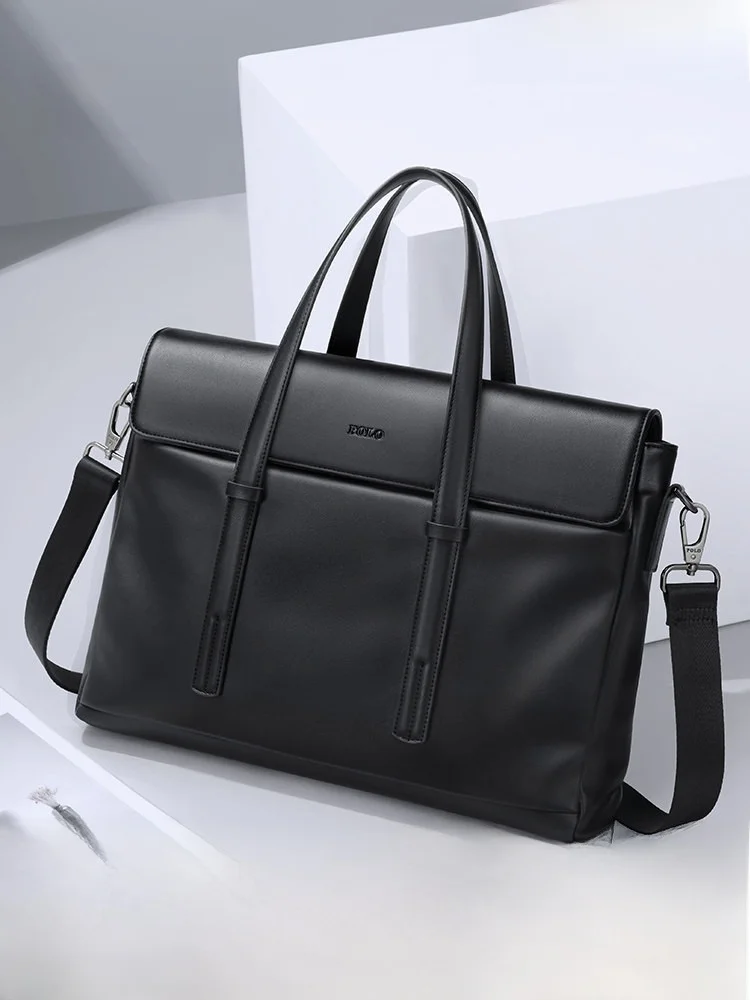 Men's Briease Large Capaci Busin Commuter Official Document Bag High-End Leather Handbag Casual Sle Handbag
Men's Briease Large Capaci Busin Commuter Official Document Bag High-End Leather Handbag Casual Sle Handbag