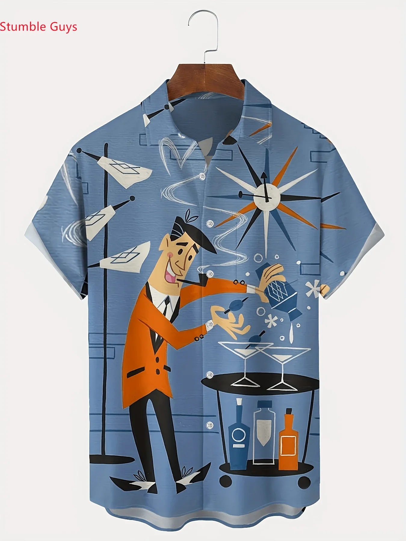 Men's 2026 Summer Casual Hawaiian Shirt Man Women Short Sleeve Stylish Beach Party Print Vacation Wear
Men's 2026 Summer Casual Hawaiian Shirt Man Women Short Sleeve Stylish Beach Party Print Vacation Wear