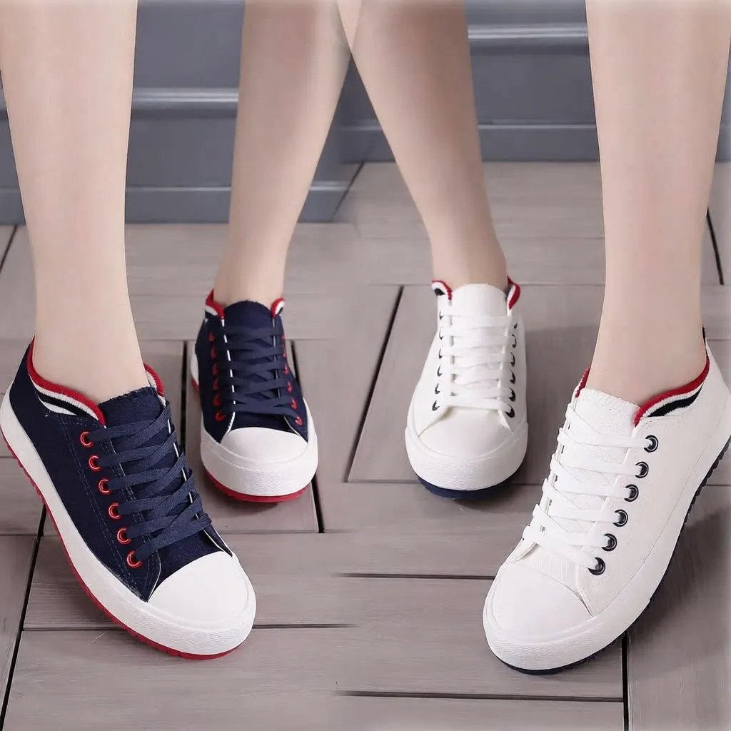 Casual Canvas Shoes Pure Color Flat Bottom Running Shoes Spring 2026 Low Help Rubber Sole Youth Fashion Student Shoes
Casual Canvas Shoes Pure Color Flat Bottom Running Shoes Spring 2026 Low Help Rubber Sole Youth Fashion Student Shoes