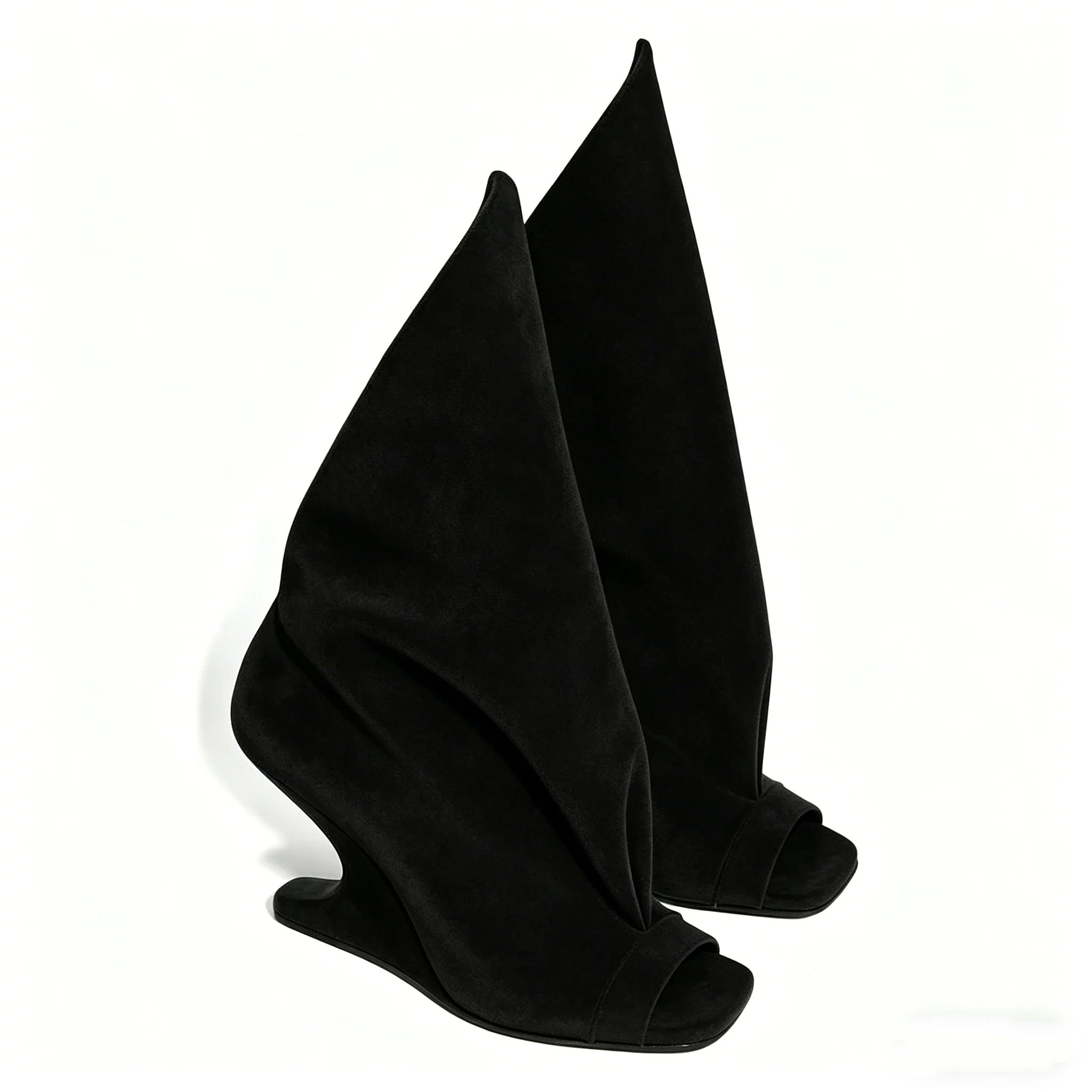 Strange and Niche Design Styles Peep Toe Mid-Calf Summer Women Sandals Strange Style High Heels Slip On Design Large Size Shoes
Strange and Niche Design Styles Peep Toe Mid-Calf Summer Women Sandals Strange Style High Heels Slip On Design Large Size Shoes