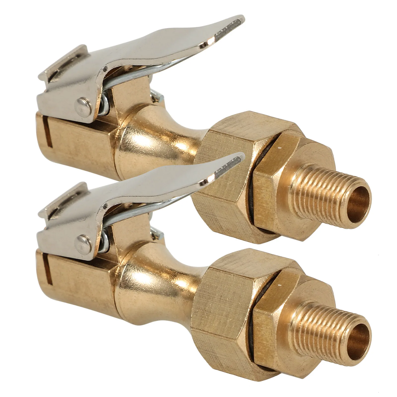 2Pcs Tire Air Chuck Quick Connect Heavy Duty Locking Inflator Chuck for Car Motorcycle Bicycle Bus Truck Reliable Performance
2Pcs Tire Air Chuck Quick Connect Heavy Duty Locking Inflator Chuck for Car Motorcycle Bicycle Bus Truck Reliable Performance