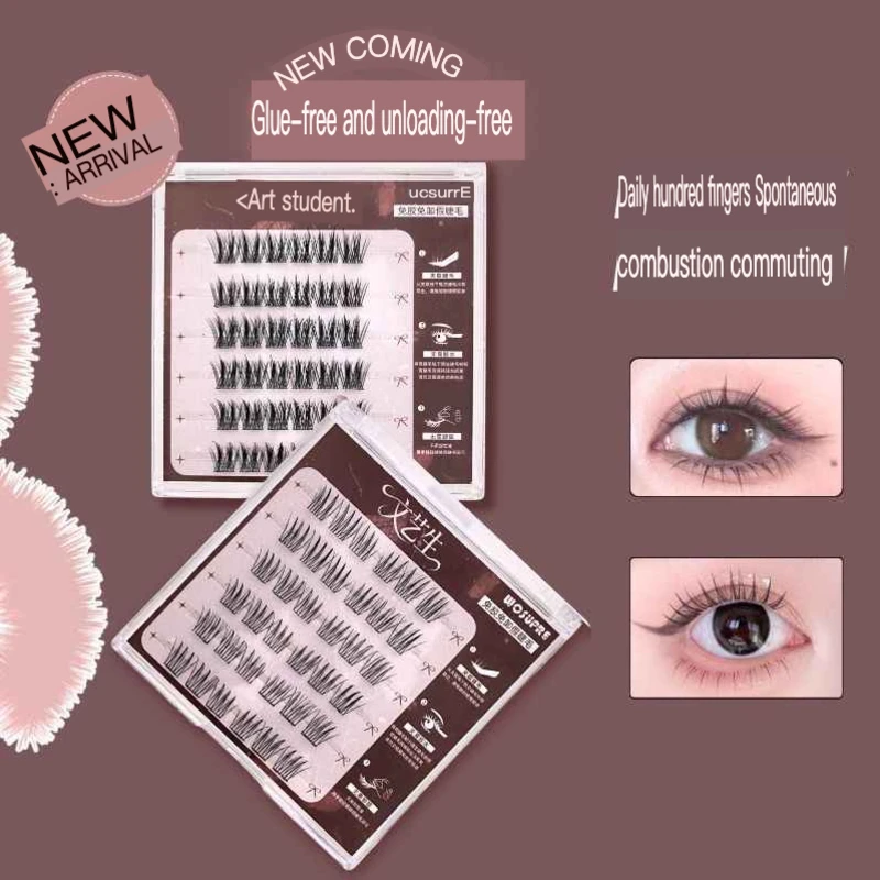 Wosupre Everyday Versatile Thick False Eyelashes Art Students Literary Students, Glue-free, Natural And Realistic For Daily Wear
Wosupre Everyday Versatile Thick False Eyelashes Art Students Literary Students, Glue-free, Natural And Realistic For Daily Wear