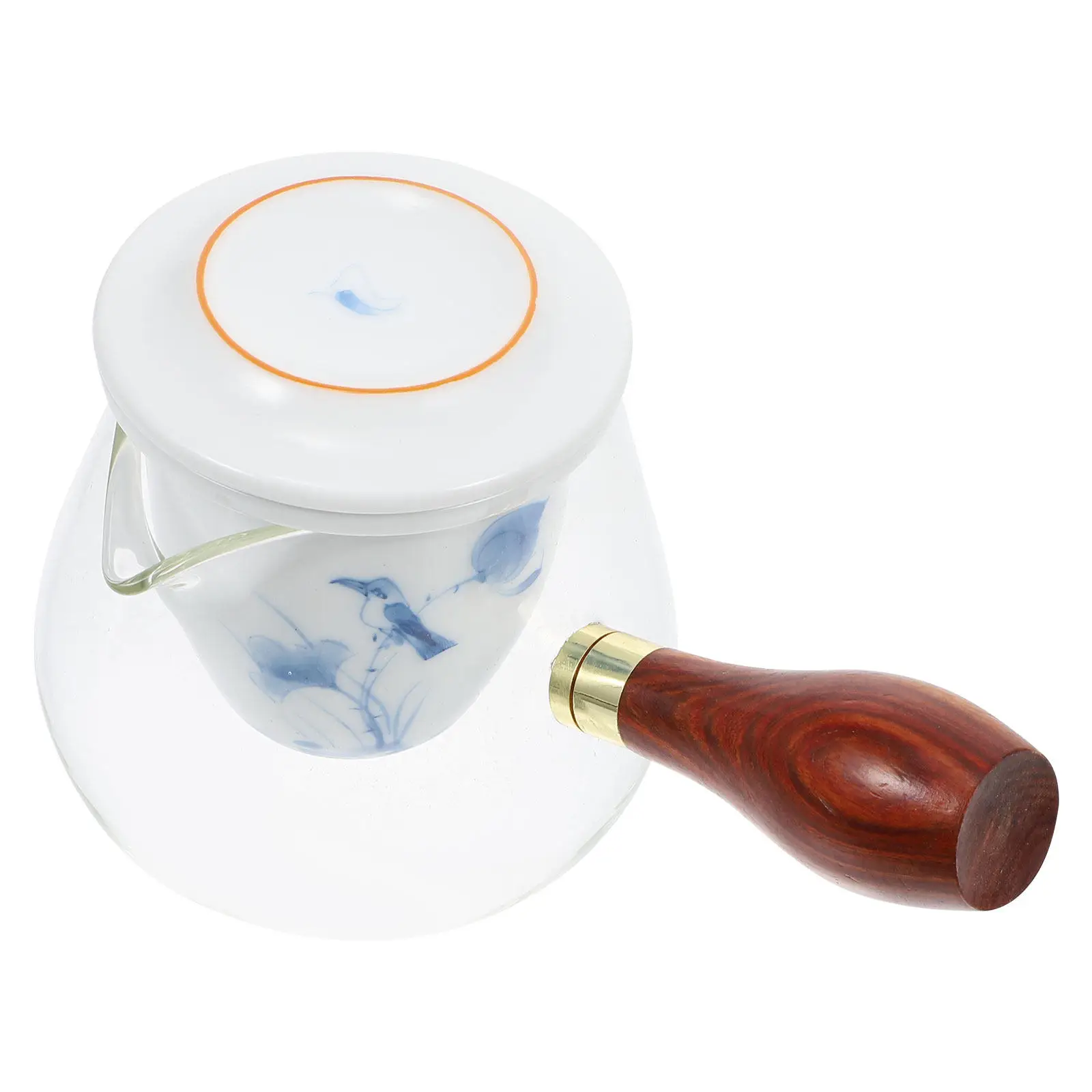 1 Set Hand Painted Heat Resistant Glass Teapot Kung Fu Wood Handle Boiling Container For Home Flower Herbal Tea Glass Tea Maker
1 Set Hand Painted Heat Resistant Glass Teapot Kung Fu Wood Handle Boiling Container For Home Flower Herbal Tea Glass Tea Maker