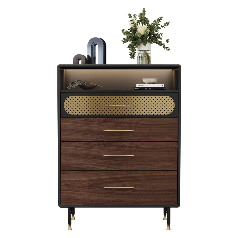 Italian light luxury chest of drawers, bedroom solid wood bucket cabinet, simple living room drawer storage cabinet at the end
Italian light luxury chest of drawers, bedroom solid wood bucket cabinet, simple living room drawer storage cabinet at the end