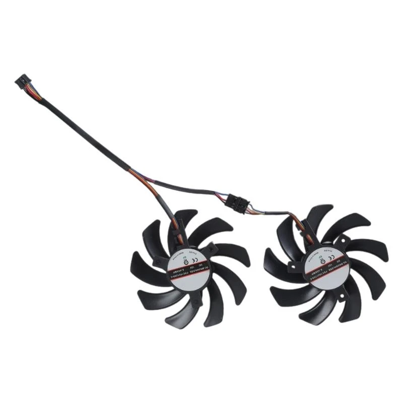 85 мм 12 В вентилятор графического процессора для RX 5600XT 5700 6600 Accessories Accessories охлаждение.
85 мм 12 В вентилятор графического процессора для RX 5600XT 5700 6600 Accessories Accessories охлаждение.