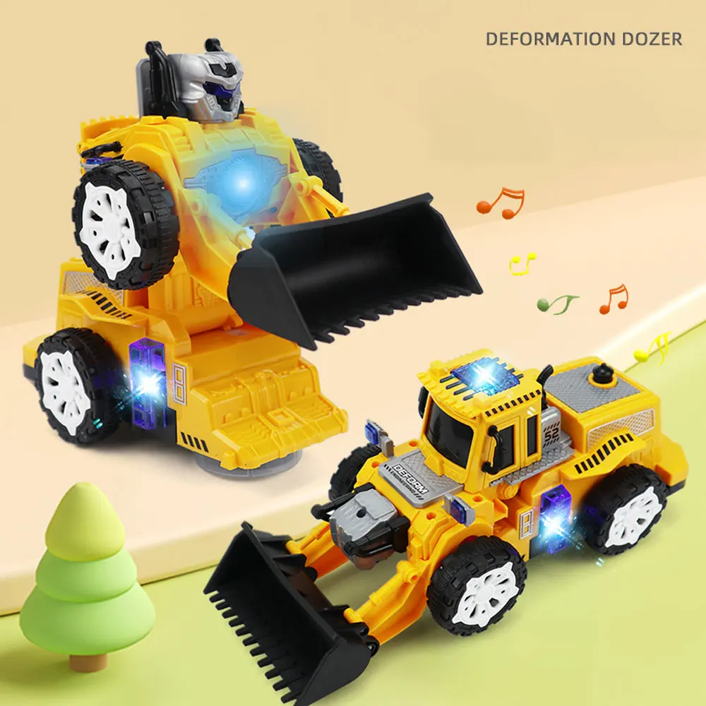 Electric Universal Automatic Deformation Walking Dozer Music Lighting Engineering Vehicle Kids Electric Toy Model Gift VG237
Electric Universal Automatic Deformation Walking Dozer Music Lighting Engineering Vehicle Kids Electric Toy Model Gift VG237