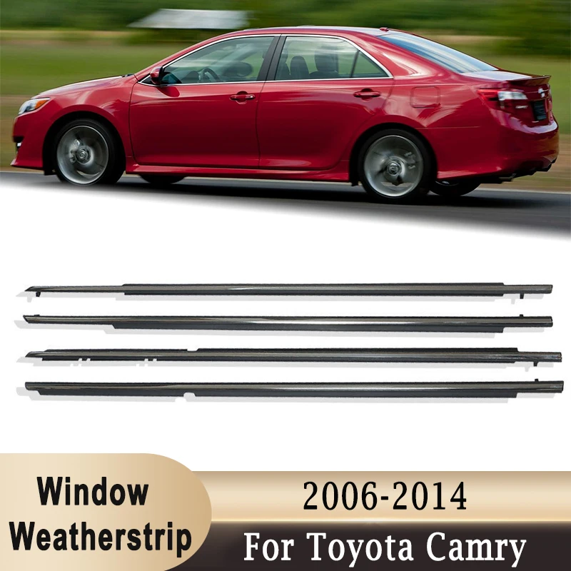 Наружная уплотнительная лента для окон Toyota Camry 2006-2014, 4 шт., 75720-06100, 75740-06080, уплотнительная лента для стекла, резиновые молдинговые накладки
Наружная уплотнительная лента для окон Toyota Camry 2006-2014, 4 шт., 75720-06100, 75740-06080, уплотнительная лента для стекла, резиновые молдинговые накладки