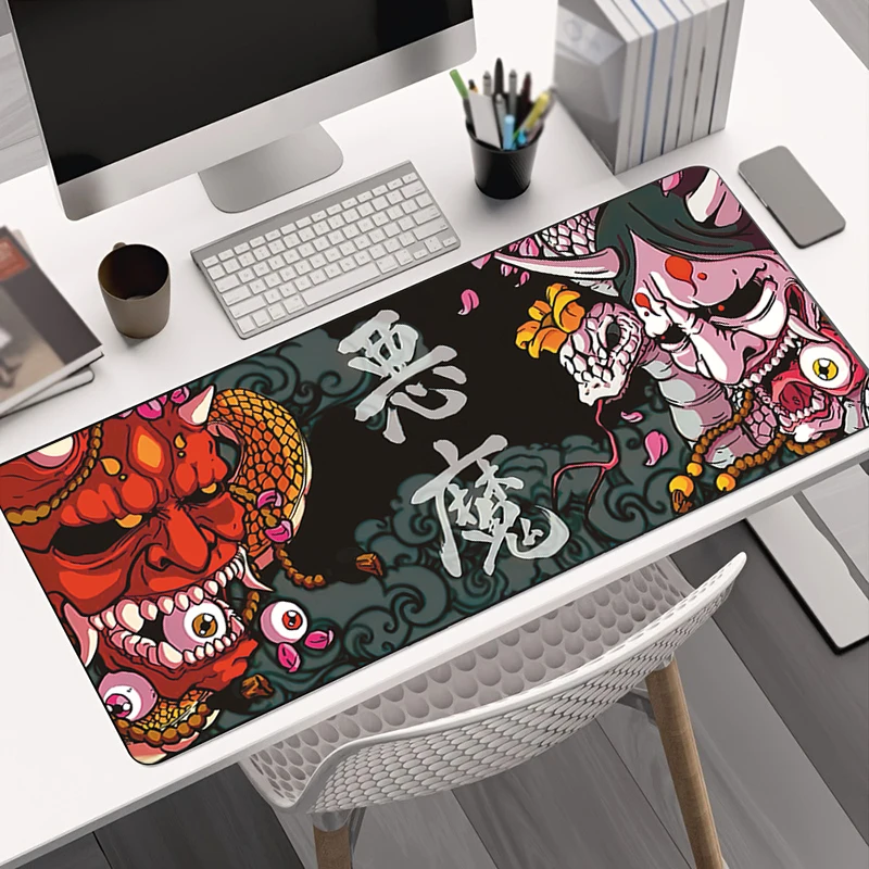 Mouse Pad Japanese Ghost Face Black Game Keyboard Pad Large Size Table Pad Devil Game Pad Japanese Anime Mouse Pad Computer Rug
Mouse Pad Japanese Ghost Face Black Game Keyboard Pad Large Size Table Pad Devil Game Pad Japanese Anime Mouse Pad Computer Rug
