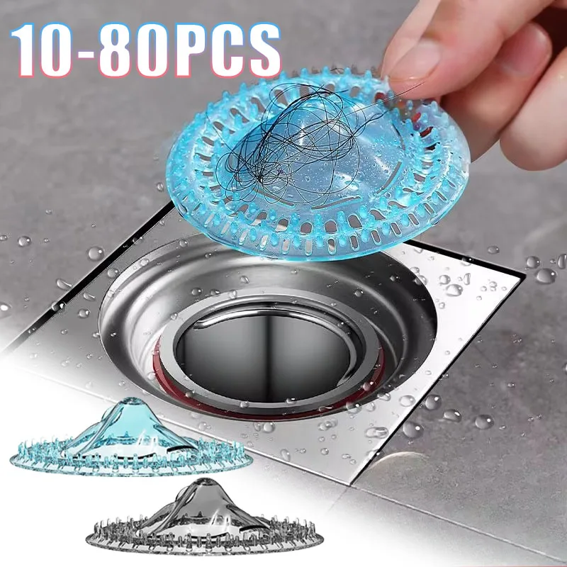 10-80PCS Disposable Drain Mesh Screen Hair Catcher for Shower Sink Floor Drain Anti Clogging Sticker for Kitchen Sink Bug Proof
10-80PCS Disposable Drain Mesh Screen Hair Catcher for Shower Sink Floor Drain Anti Clogging Sticker for Kitchen Sink Bug Proof
