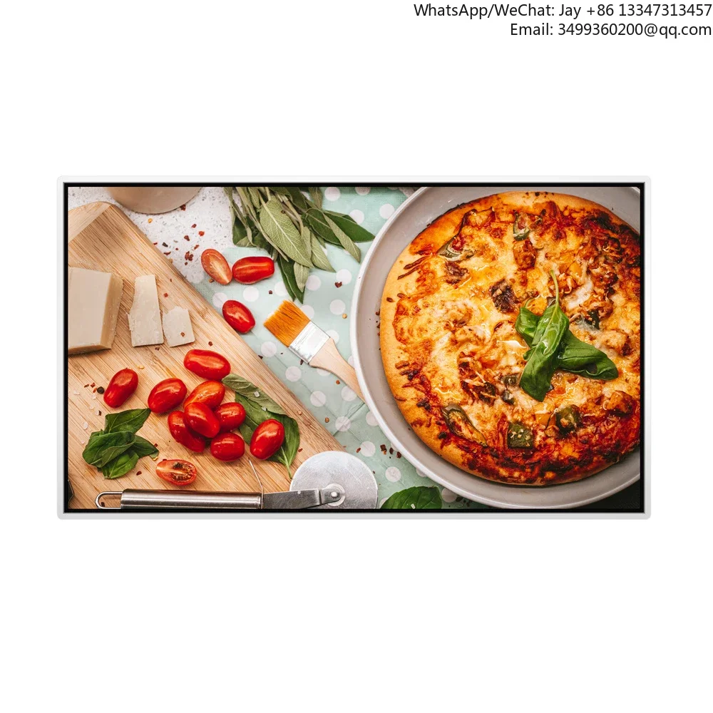 Alum Frame 50 55 65 Inch Android 9.0 Smart TV LED Touch Screen 4K Video Wall Mounted Android 9.0 LED Advertising Screen Display
Alum Frame 50 55 65 Inch Android 9.0 Smart TV LED Touch Screen 4K Video Wall Mounted Android 9.0 LED Advertising Screen Display