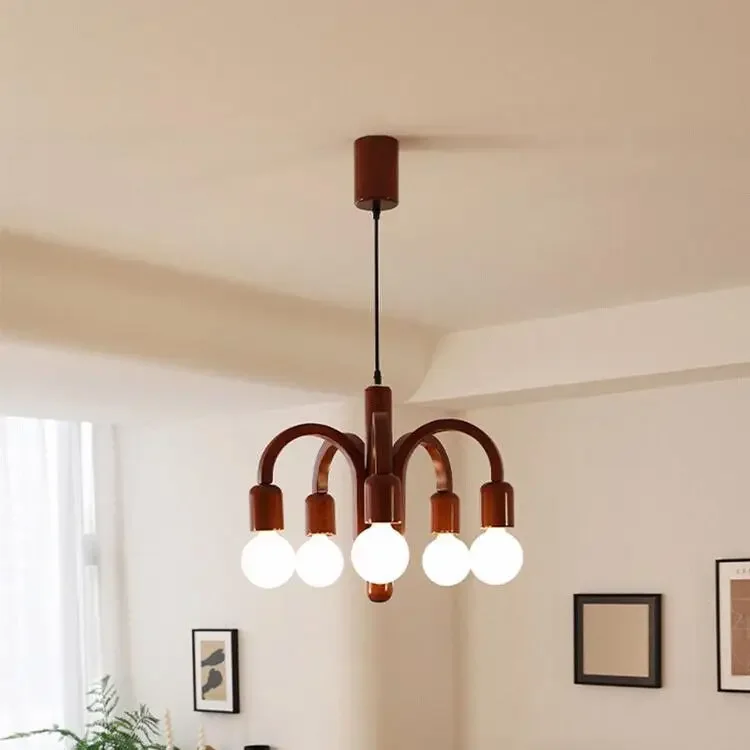 Designer's vintage living room chandelier Vintage restaurant, wooden art creative homestay, bedroom chandelier
Designer's vintage living room chandelier Vintage restaurant, wooden art creative homestay, bedroom chandelier