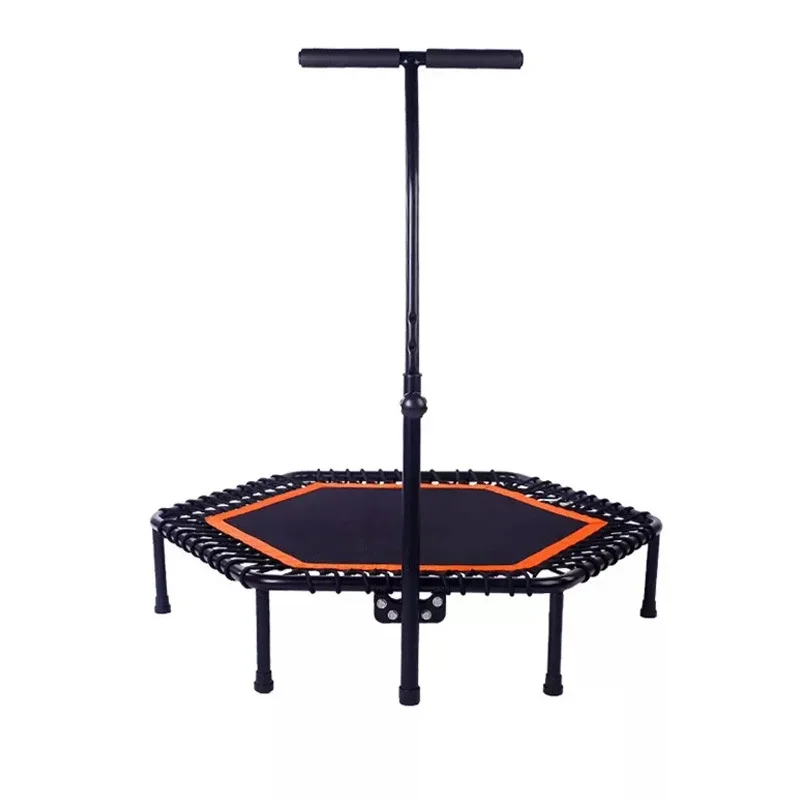 Home fitness Indoor Rebounder 50'' Fitness Trampoline with Adjustable Handrail
Home fitness Indoor Rebounder 50'' Fitness Trampoline with Adjustable Handrail
