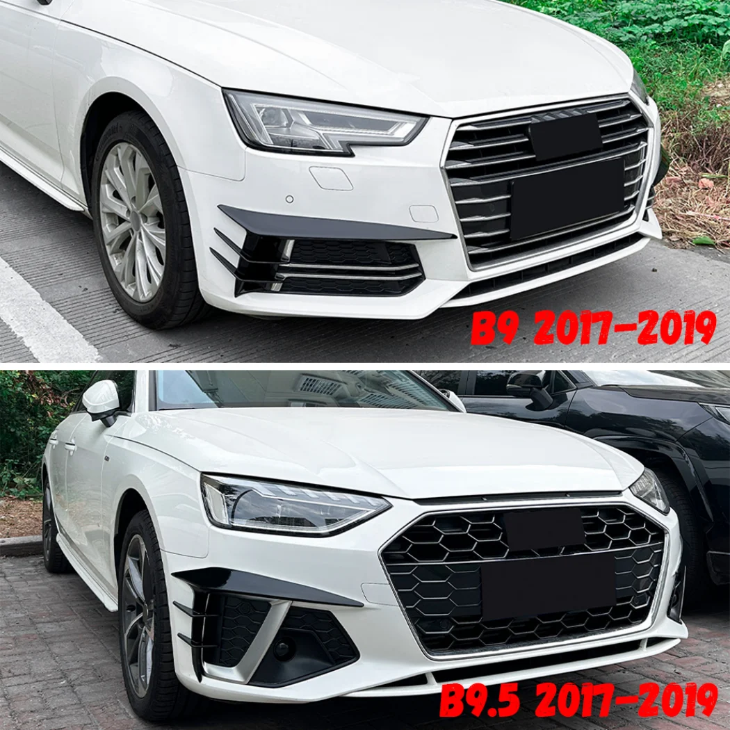 Front Bumper Splitter Wings Canards Lip Spoiler Trim For Audi A4 B9 B9.5 S-Line 2017-2024 Body Kits Tuning
Front Bumper Splitter Wings Canards Lip Spoiler Trim For Audi A4 B9 B9.5 S-Line 2017-2024 Body Kits Tuning