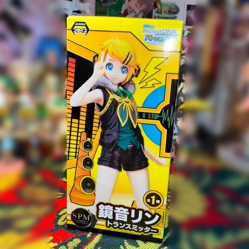 new genuine SEGA Luminasta Hatsune Miku anime figures Kagamine Len Rin formula suit standing posture about 18cm model toys gift
new genuine SEGA Luminasta Hatsune Miku anime figures Kagamine Len Rin formula suit standing posture about 18cm model toys gift