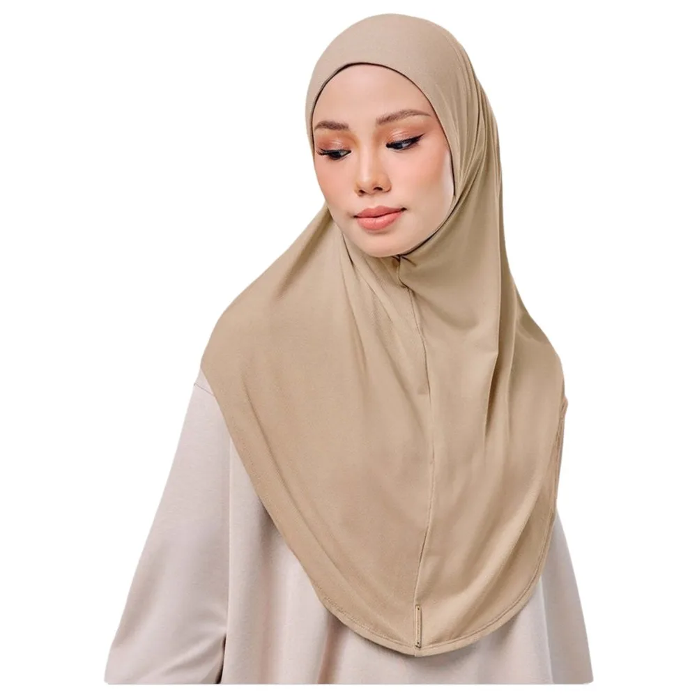 Solid Color Eid Al-Fitr Long Turban Breathable Multiple Colors Arab Lady Headscarf Adjustable Elastic Hijab Head Wrap Women
Solid Color Eid Al-Fitr Long Turban Breathable Multiple Colors Arab Lady Headscarf Adjustable Elastic Hijab Head Wrap Women