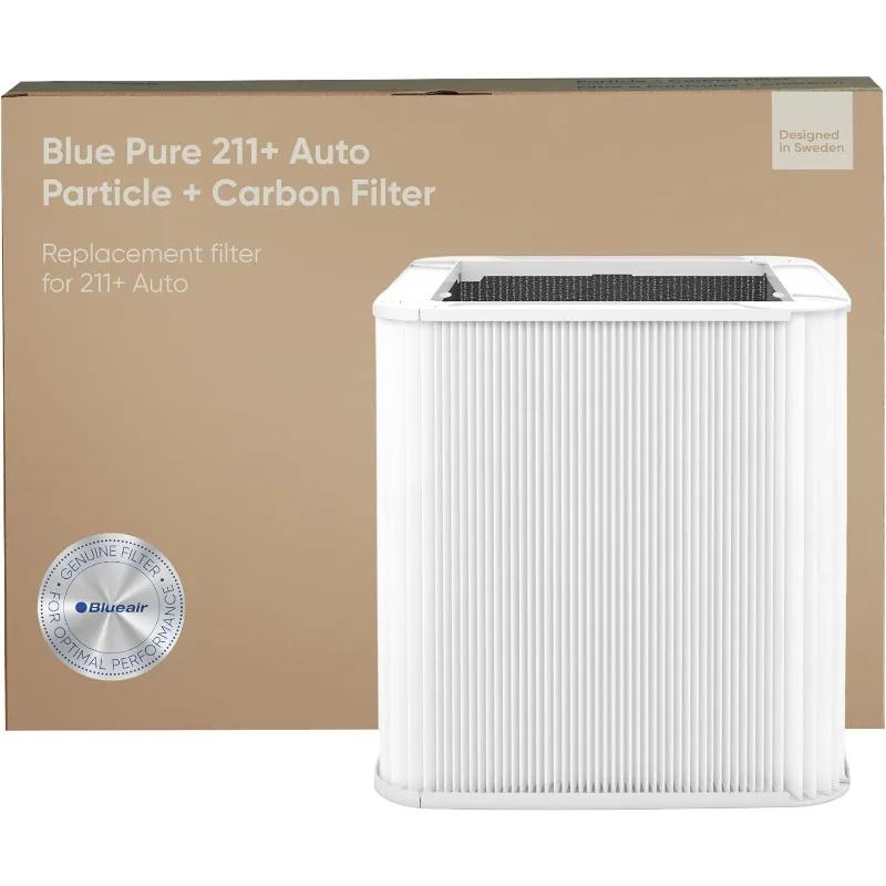 Оригинальный сменный фильтр Blue Pure 211+, частицы и активированный уголь, подходит для автоматического очистителя воздуха Blue Pure 211+.
Оригинальный сменный фильтр Blue Pure 211+, частицы и активированный уголь, подходит для автоматического очистителя воздуха Blue Pure 211+.