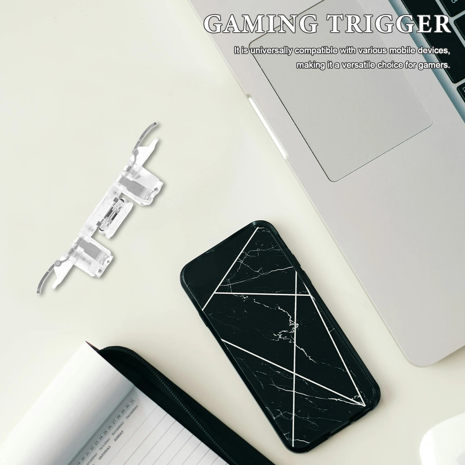 1pcs Mobile Game Controller Phone Triggers Gaming Handle Universal Design Rapid Heat Dissipation Precise Control
1pcs Mobile Game Controller Phone Triggers Gaming Handle Universal Design Rapid Heat Dissipation Precise Control