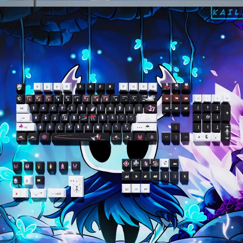 139 Key Game Hollow Knight Keycaps Sublimation Keycap Height Adaptation Wooting Magnetic Axis Mechanical Keyboard Cosplay Gifts
139 Key Game Hollow Knight Keycaps Sublimation Keycap Height Adaptation Wooting Magnetic Axis Mechanical Keyboard Cosplay Gifts