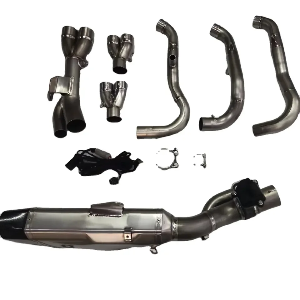 FBVV Motorcycle Titanium Valve Exhaust Pipe System Muffler Parts for Z H2
FBVV Motorcycle Titanium Valve Exhaust Pipe System Muffler Parts for Z H2