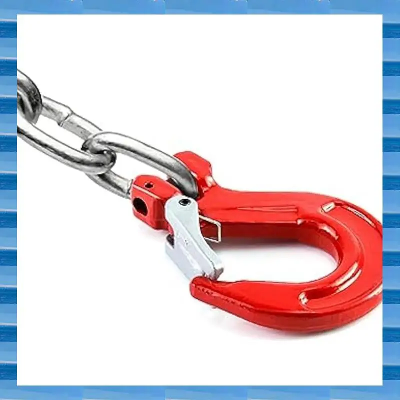 Clevis Hook With Latch, 4 Pack, 5/16Inch, 2470 Lbs Load Limit, Grade 80 Drop Alloy Steel Durable Easy Install Easy To Use
Clevis Hook With Latch, 4 Pack, 5/16Inch, 2470 Lbs Load Limit, Grade 80 Drop Alloy Steel Durable Easy Install Easy To Use