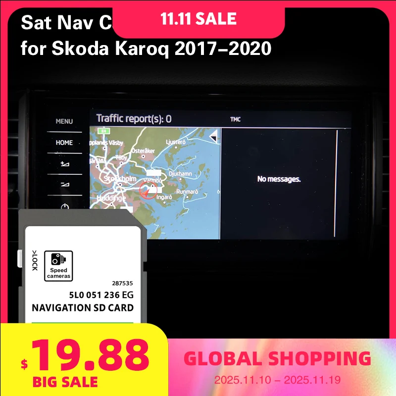 Compatibility with for Skoda Karoq 2017-2020 Update Germany Finland Iceland Maps Sat NAV 32GB SD Memory Card
Compatibility with for Skoda Karoq 2017-2020 Update Germany Finland Iceland Maps Sat NAV 32GB SD Memory Card