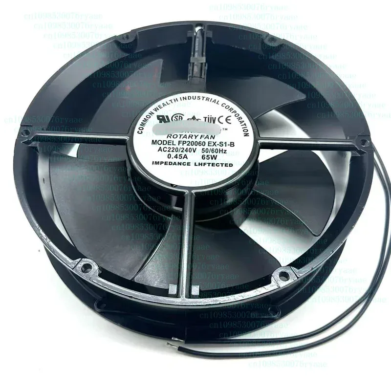 for ROTARY FAN FP-22060EX-S1-B AC 220/240V 0.45A 220x220x60mm 2-Wire Server Cooling Fan
for ROTARY FAN FP-22060EX-S1-B AC 220/240V 0.45A 220x220x60mm 2-Wire Server Cooling Fan