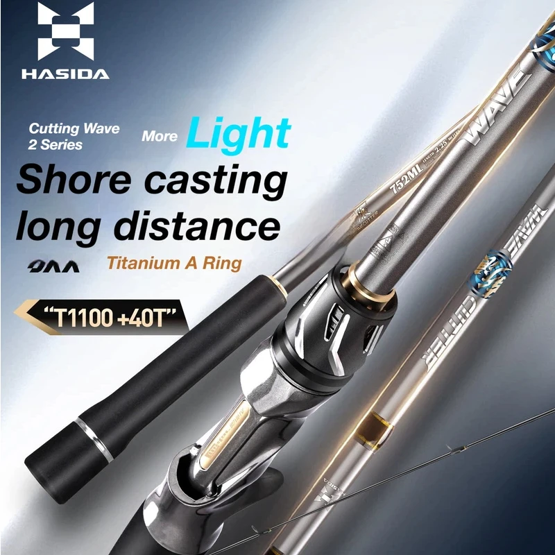 Zhanlang 2nd Gen Spinning Rod - Long Cast Lure Rod for Culter & Sea Bass, Surf Casting Pole for Shore Fishing
Zhanlang 2nd Gen Spinning Rod - Long Cast Lure Rod for Culter & Sea Bass, Surf Casting Pole for Shore Fishing