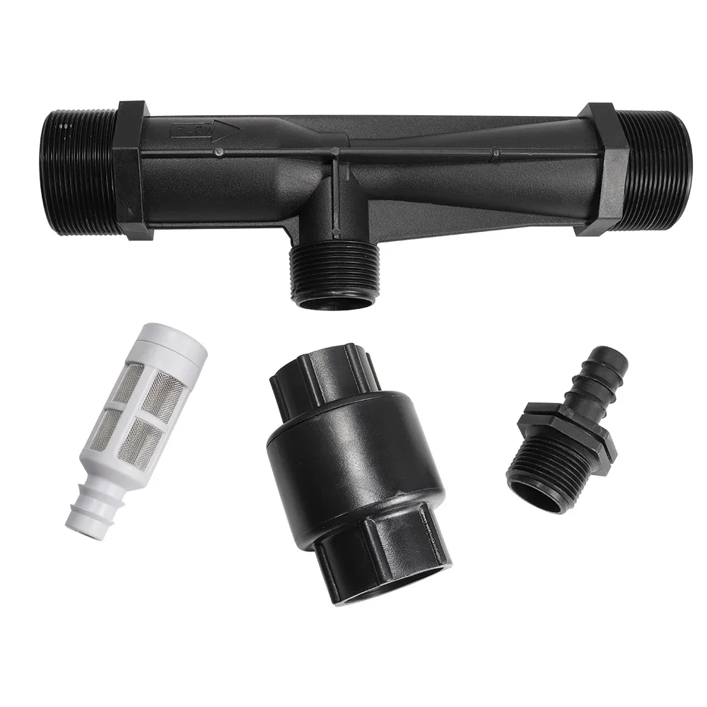 For 2" Inch 63 DN50 Venturi Fertilizer Injector Garden Agriculture Irrigation Watering Device Patio Lawn Fertigation Equipment
For 2" Inch 63 DN50 Venturi Fertilizer Injector Garden Agriculture Irrigation Watering Device Patio Lawn Fertigation Equipment