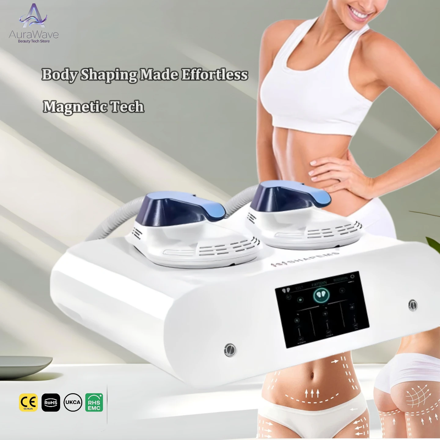 Portable HIEMT Body Slimming Machine Muscle Training Pelvic Floor Toner Postpartum Recovery Butt Lift Full Body Contouring New
Portable HIEMT Body Slimming Machine Muscle Training Pelvic Floor Toner Postpartum Recovery Butt Lift Full Body Contouring New