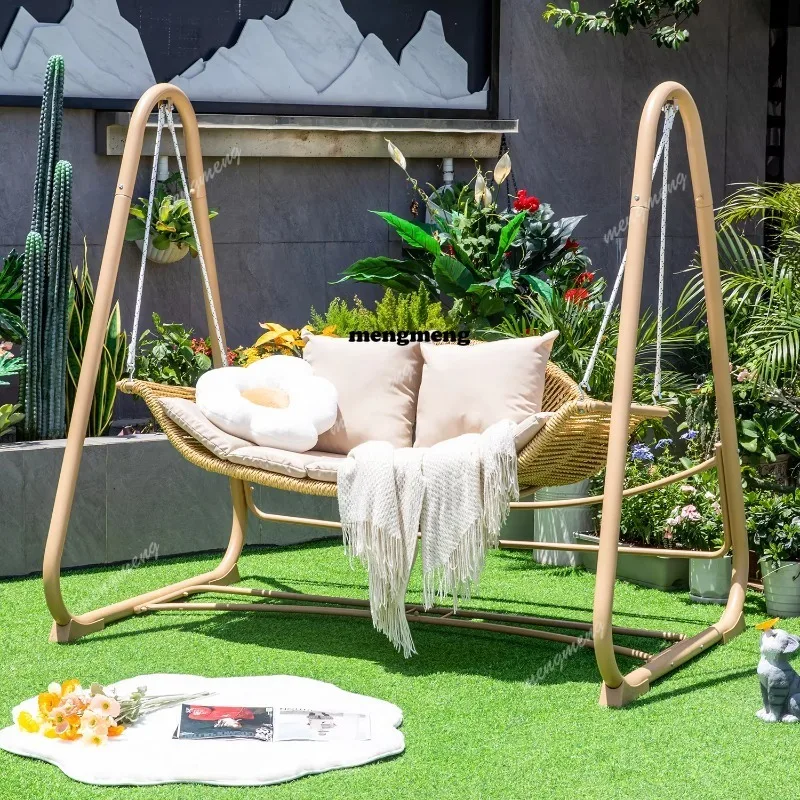 Nordic Style Waterproof Rattan Wicker Leisure Double Hanging Chair Balcony Garden Patio Swings for Outdoor Customized
Nordic Style Waterproof Rattan Wicker Leisure Double Hanging Chair Balcony Garden Patio Swings for Outdoor Customized