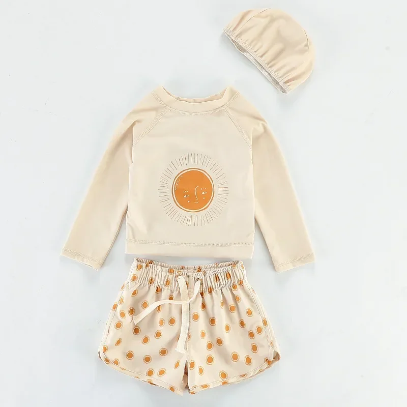Girls' swimsuit long-sleeved suit boys' baby long-sleeved shorts swimsuit suit Children's swimsuit Summer new sun print
Girls' swimsuit long-sleeved suit boys' baby long-sleeved shorts swimsuit suit Children's swimsuit Summer new sun print