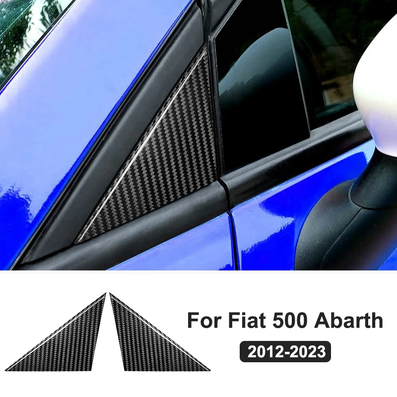 For Fiat 500 Abarth 2012-2023 Car Door Window Decorative Cover Sticker Real Carbon Fiber Exterior Modification Accessories
For Fiat 500 Abarth 2012-2023 Car Door Window Decorative Cover Sticker Real Carbon Fiber Exterior Modification Accessories