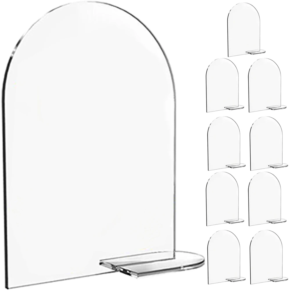 10pcs Digital Seating Signs Acrylic Table Name Cards Holder Blank for Wedding Party Banquet Business Talk Display
10pcs Digital Seating Signs Acrylic Table Name Cards Holder Blank for Wedding Party Banquet Business Talk Display