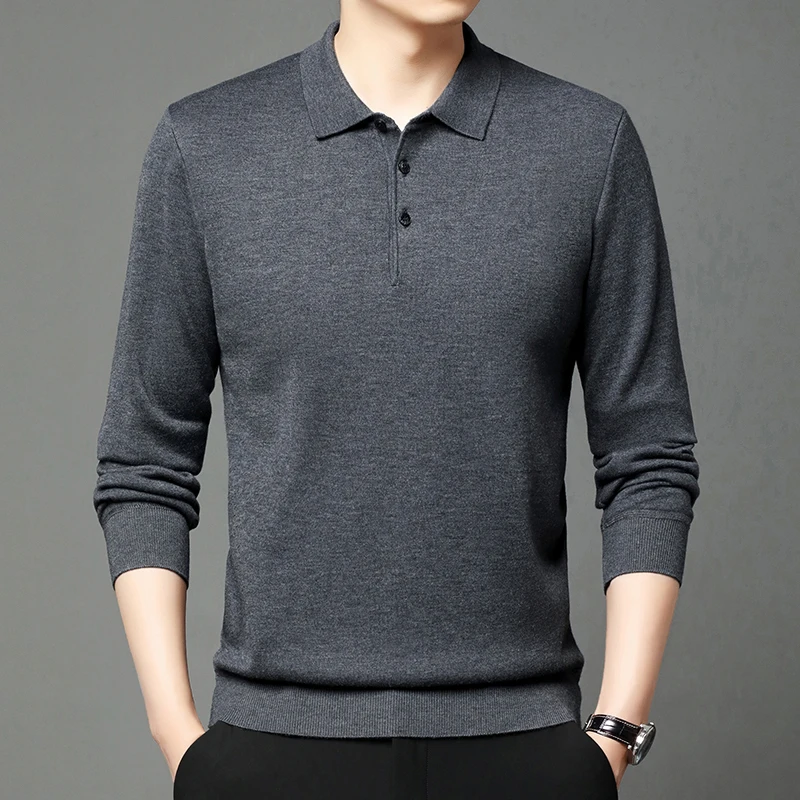 Мужская зимняя флисовая и утолщенная водолазка, вязаная рубашка, теплый и слегка свободный свитер для папы
Мужская зимняя флисовая и утолщенная водолазка, вязаная рубашка, теплый и слегка свободный свитер для папы