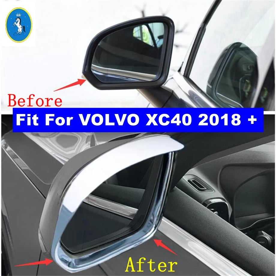 Auto Rearview Rear View Mirror Rain Eyebrow Protection Kit Cover Trim For VOLVO XC40 2018 - 2024 Accessories Exterior Refit Kit
Auto Rearview Rear View Mirror Rain Eyebrow Protection Kit Cover Trim For VOLVO XC40 2018 - 2024 Accessories Exterior Refit Kit