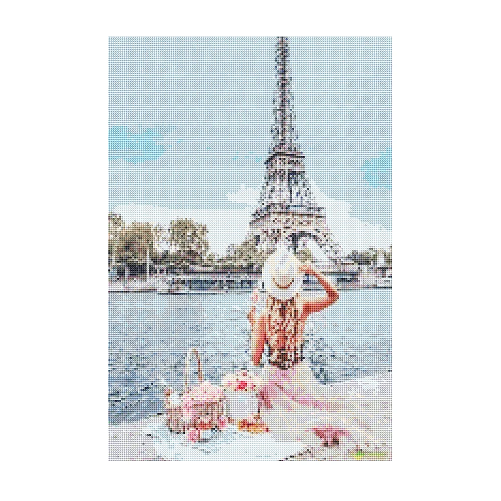 2023 5D DIY diamond painting novel mosaic picture beautiful girl and tower home decoration full square/round brick
2023 5D DIY diamond painting novel mosaic picture beautiful girl and tower home decoration full square/round brick