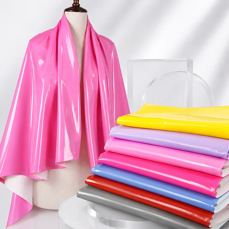 1Pc 50x145cm Shiny PU Leather Fabric Elastic Faux Cloth for Dress Costume Garment Sewing Material DIY Sheet Accessories Roll Set
1Pc 50x145cm Shiny PU Leather Fabric Elastic Faux Cloth for Dress Costume Garment Sewing Material DIY Sheet Accessories Roll Set