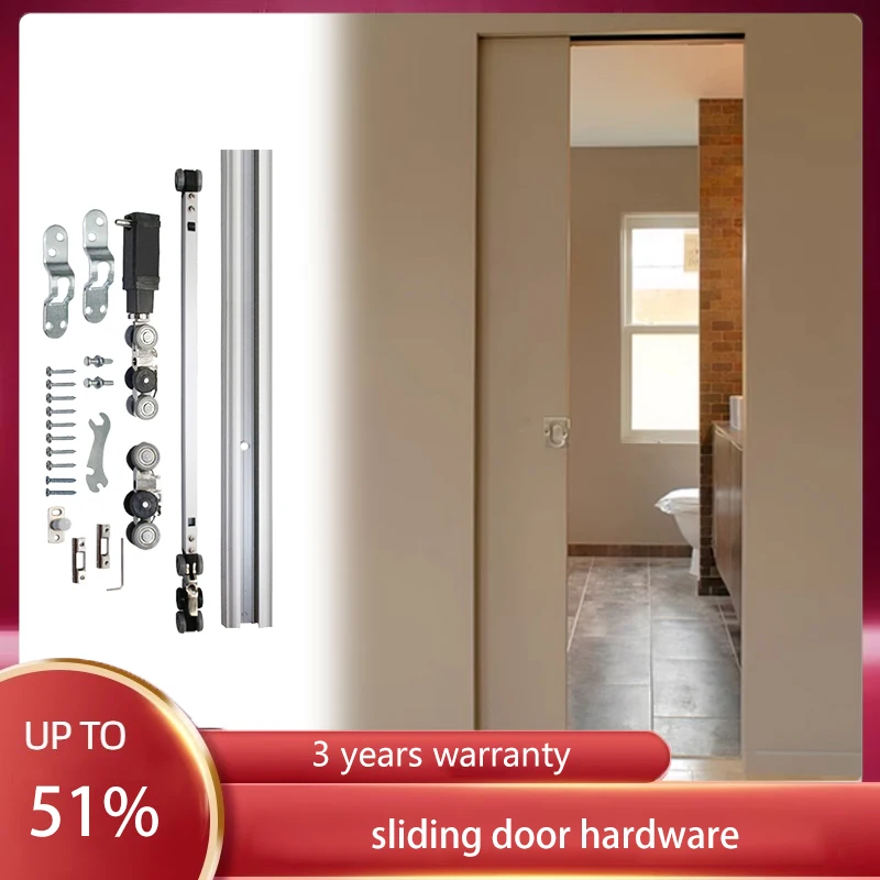 Sliding Hidden Pocket Door Slide Rail Hanging Wheel Sliding Sliding Door Track Two-Way Buffer Damping Sliding Door
Sliding Hidden Pocket Door Slide Rail Hanging Wheel Sliding Sliding Door Track Two-Way Buffer Damping Sliding Door