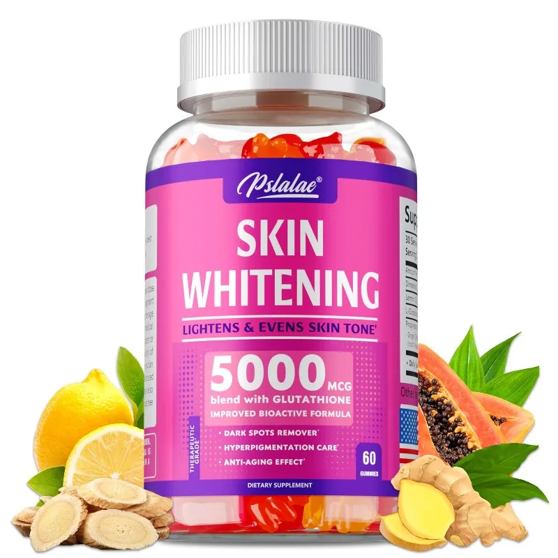 Skin Whitening Gummies - Antioxidant, Supports Immune and Cell Health, Promotes Collagen Production, Increases Skin Elasticity
Skin Whitening Gummies - Antioxidant, Supports Immune and Cell Health, Promotes Collagen Production, Increases Skin Elasticity