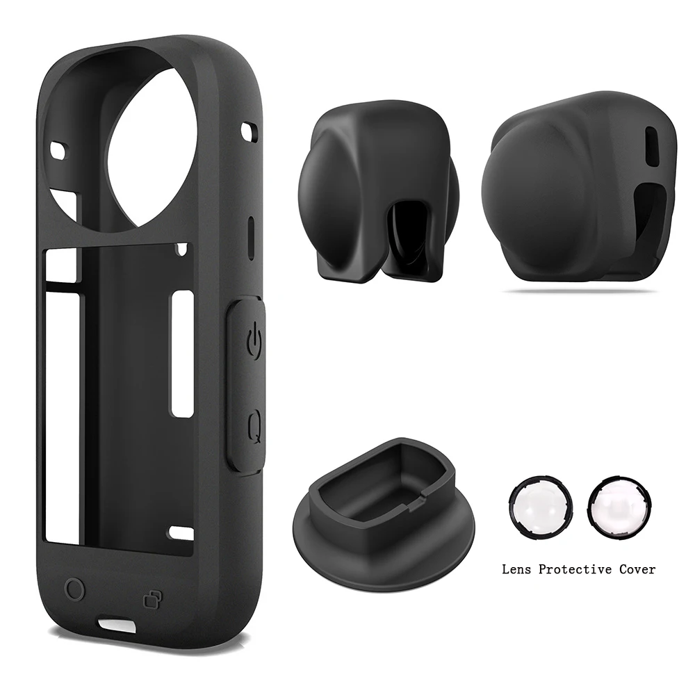 Крышка объектива камеры для Insta360 One X4 Силиконовая Защитная крышка объектива для спортивной камеры крышка экрана для Insta360 X4 аксессуары
Крышка объектива камеры для Insta360 One X4 Силиконовая Защитная крышка объектива для спортивной камеры крышка экрана для Insta360 X4 аксессуары