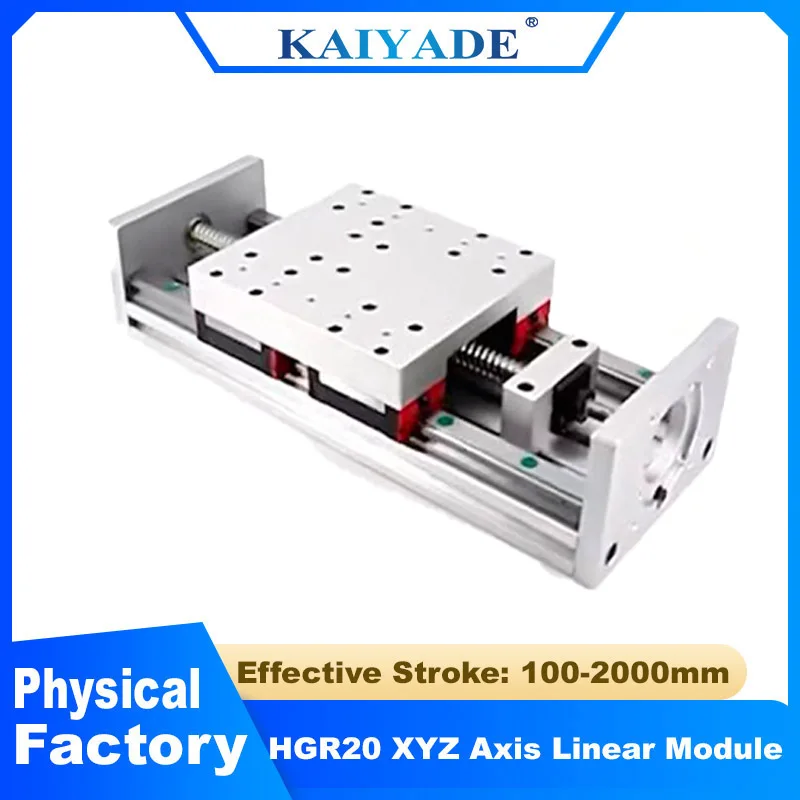Sliding Table Travel 100mm - 2000mm HGR20 Linear Rail SFU1605 SFU1610 Ball Screw XYZ CNC Motion Stage Slide Table for DIY Robot
Sliding Table Travel 100mm - 2000mm HGR20 Linear Rail SFU1605 SFU1610 Ball Screw XYZ CNC Motion Stage Slide Table for DIY Robot