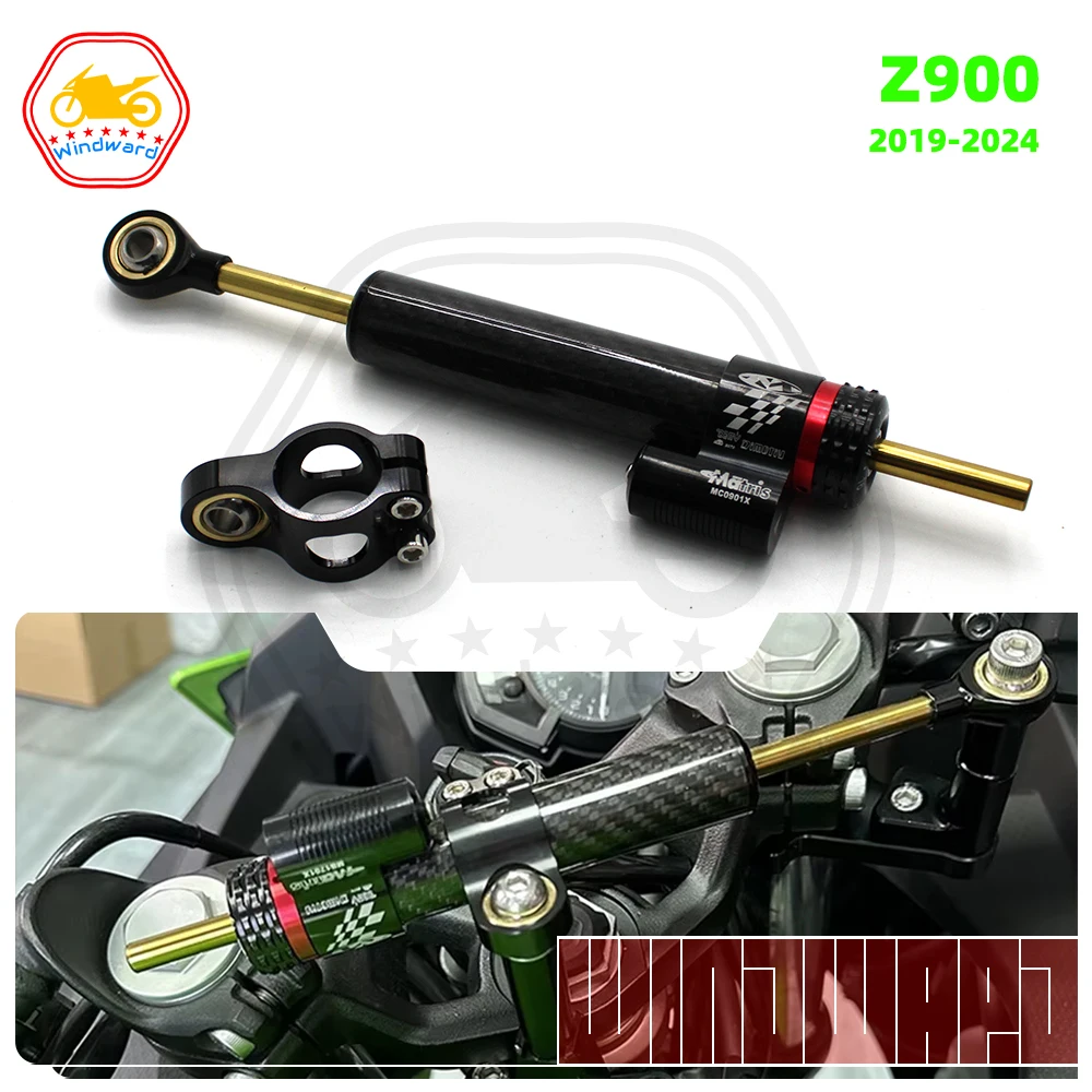Fits For KAWASAKI z-900 19-24 Z900 2019 2020 2021 2022 2023 2024 Motorcycle Carbon Fiber CNC Steering Damper Stabilizer Bracket
Fits For KAWASAKI z-900 19-24 Z900 2019 2020 2021 2022 2023 2024 Motorcycle Carbon Fiber CNC Steering Damper Stabilizer Bracket