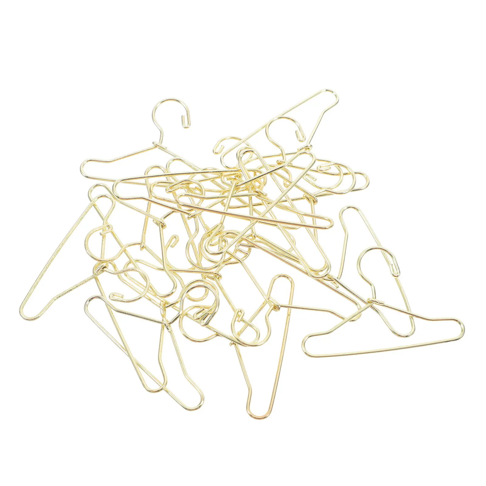 20Pcs Small Wardrobe Hangers Metal Simulated Hangers for Clothing Display Neat Organization Tools for Mini Interior Decoration
20Pcs Small Wardrobe Hangers Metal Simulated Hangers for Clothing Display Neat Organization Tools for Mini Interior Decoration