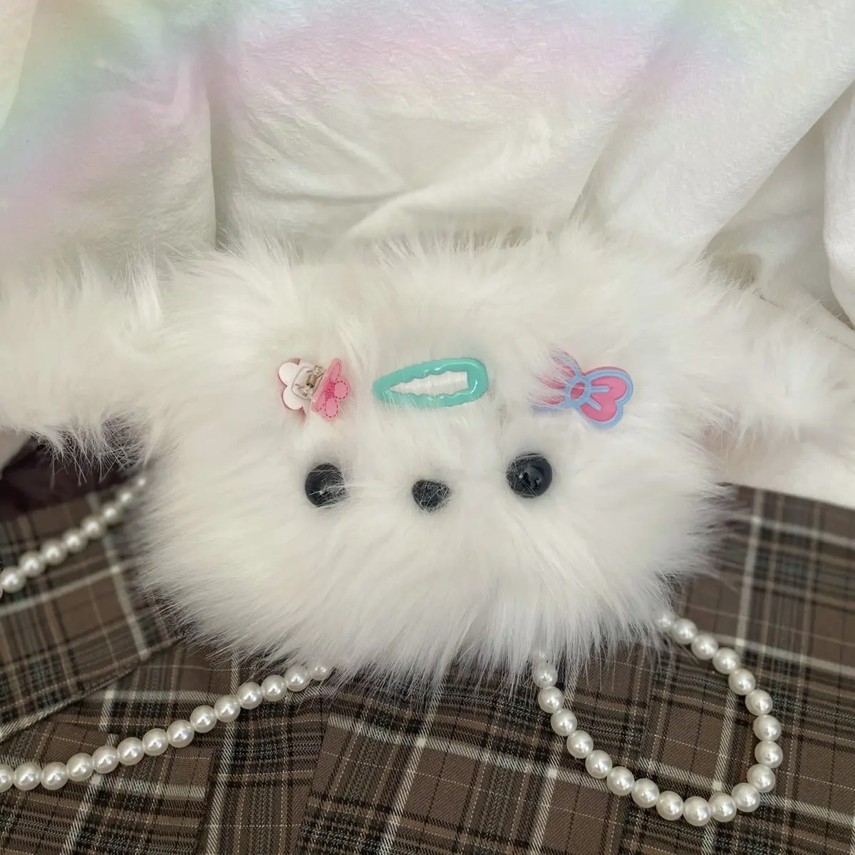 JIAERDI Harajuku Kawaii Crossbody Bags Women Plush Dog Chic Lolita Casual Messenger Bag Female Japanese Cute Y2k Bag Aesthetic
JIAERDI Harajuku Kawaii Crossbody Bags Women Plush Dog Chic Lolita Casual Messenger Bag Female Japanese Cute Y2k Bag Aesthetic